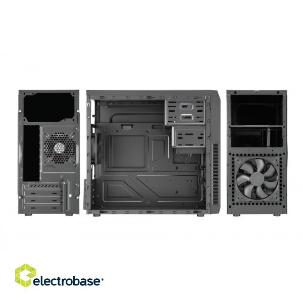 Case|GOLDEN TIGER|Baltimore 530|MiniTower|MicroATX|Colour Black|BALTIMORE5302USB2 image 2
