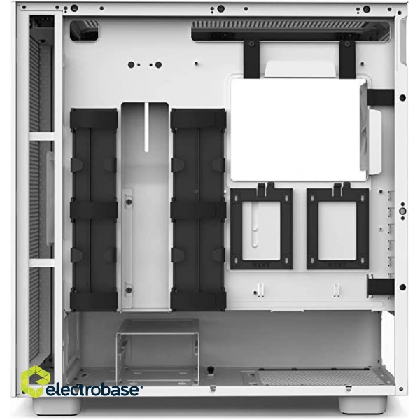 Case|NZXT|H7 Flow|MidiTower|ATX|EATX|MicroATX|MiniITX|Colour White|CM-H72FW-01 фото 4