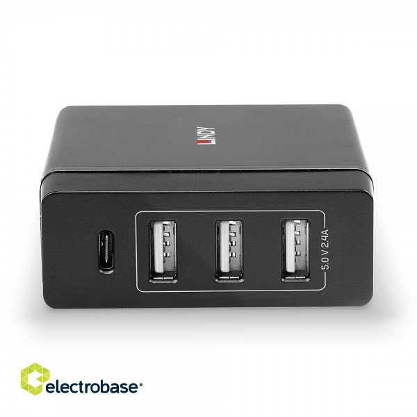 CHARGER SMART USB3 3PORT USB-C/73329 LINDY image 1