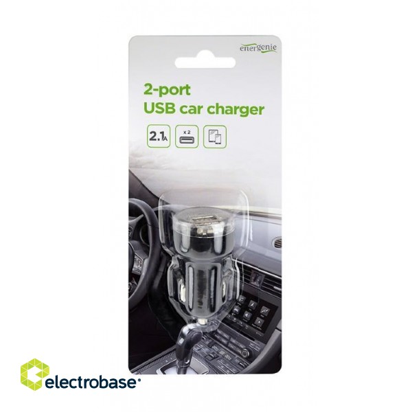 MOBILE CHARGER CAR USB2/EG-U2C2A-CAR-02 GEMBIRD paveikslėlis 3