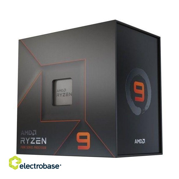 CPU|AMD|Desktop|Ryzen 9|R9-7900X|4700 MHz|Cores 12|64MB|Socket SAM5|170 Watts|GPU Radeon|BOX|100-100000589WOF image 2