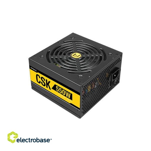 Power Supply|ANTEC|550 Watts|Efficiency 80 PLUS BRONZE|PFC Active|0-761345-11741-8 image 2