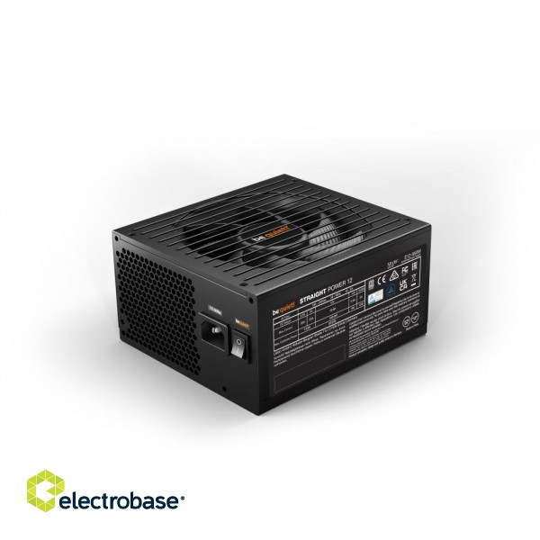 Power Supply|BE QUIET|850 Watts|Peak Power 920 Watts|Efficiency 80 PLUS PLATINIUM|PFC Active|MTBF 10000 hours|BN337 image 2