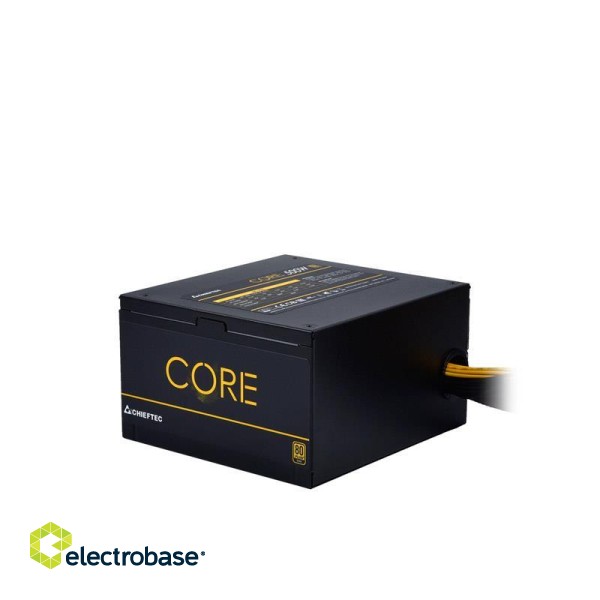 Power Supply|CHIEFTEC|500 Watts|Efficiency 80 PLUS GOLD|PFC Active|BBS-500S image 2
