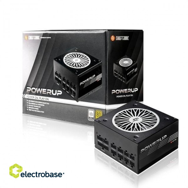 Power Supply|CHIEFTEC|850 Watts|Efficiency 80 PLUS GOLD|PFC Active|GPX-850FC фото 5
