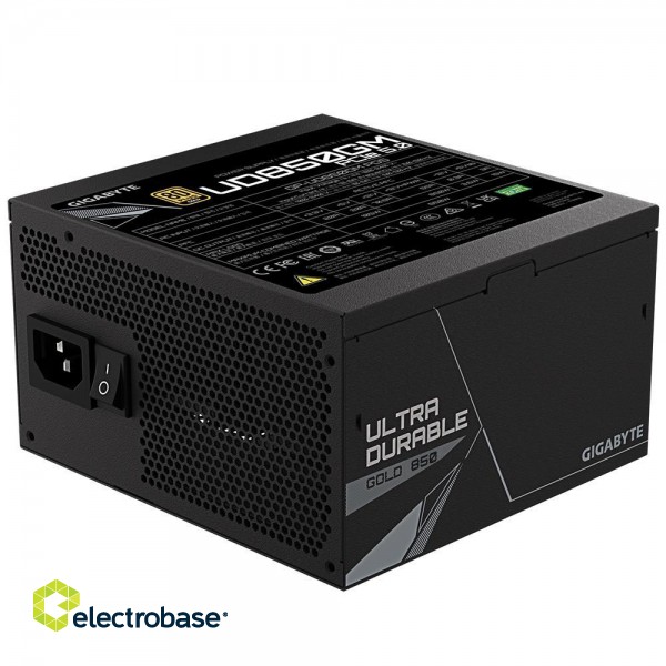 Power Supply|GIGABYTE|850 Watts|Efficiency 80 PLUS GOLD|PFC Active|MTBF 100000 hours|GP-UD850GMPG5 image 5