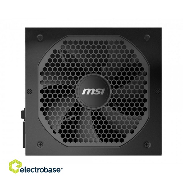 Power Supply|MSI|650 Watts|Efficiency 80 PLUS GOLD|PFC Active|MPGA650GF image 3