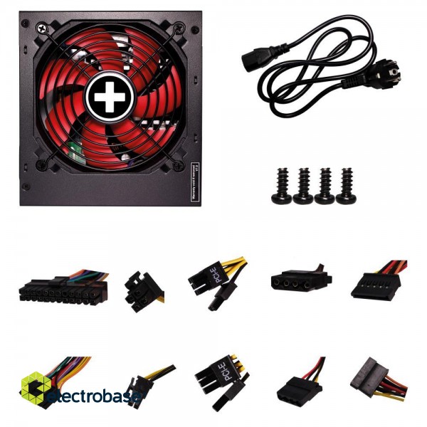 Power Supply|XILENCE|550 Watts|Efficiency 80 PLUS BRONZE|PFC Active|XN215 image 9
