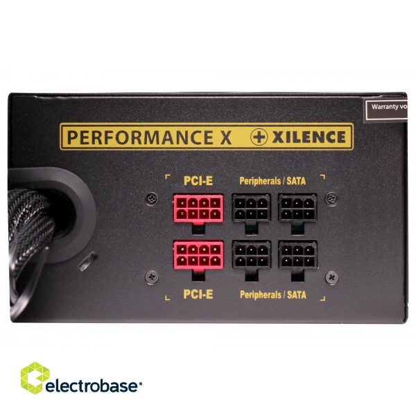 Power Supply|XILENCE|850 Watts|Efficiency 80 PLUS GOLD|PFC Active|XN074 image 5