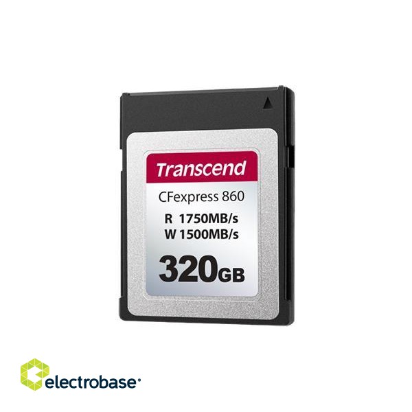 MEMORY COMPACT FLASH 320GB/CFE TS320GCFE860 TRANSCEND