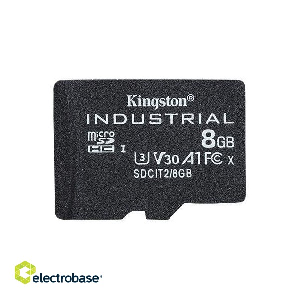 MEMORY MICRO SDHC 8GB UHS-I/SDCIT2/8GBSP KINGSTON paveikslėlis 1