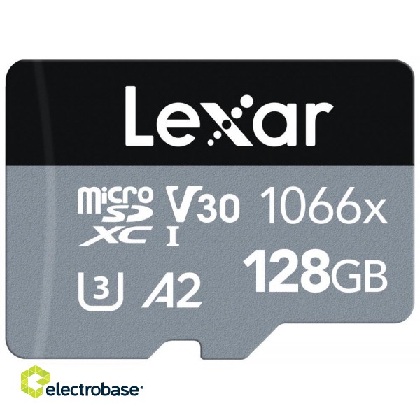 MEMORY MICRO SDXC 128GB UHS-I/W/A LMS1066128G-BNANG LEXAR paveikslėlis 2