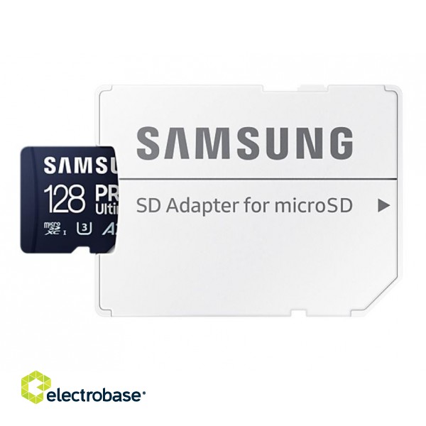 MEMORY MICRO SDXC 128GB/W/ADAPT. MB-MY128SA/WW SAMSUNG фото 5