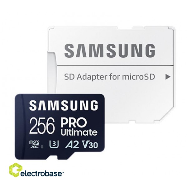 MEMORY MICRO SDXC 256GB/W/ADAPT. MB-MY256SA/WW SAMSUNG image 1