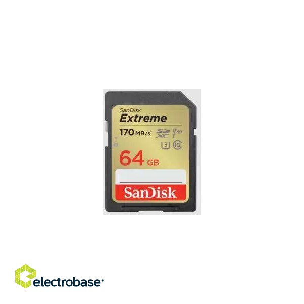 MEMORY SDXC 64GB UHS-1/SDSDXV2-064G-GNCIN SANDISK