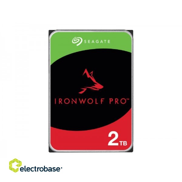 HDD|SEAGATE|IronWolf Pro|2TB|SATA|256 MB|7200 rpm|3,5"|ST2000NT001