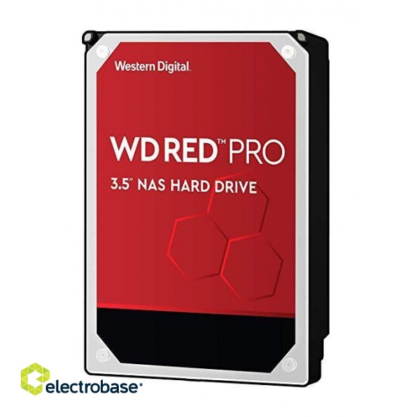 HDD|WESTERN DIGITAL|Red Pro|12TB|SATA 3.0|256 MB|7200 rpm|3,5"|WD121KFBX