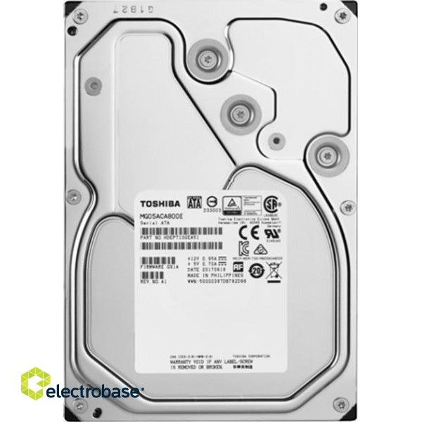 HDD|TOSHIBA|MG10 Series|MG10AFA22TE|22TB|SATA 3.0|512 MB|7200 rpm|3,5"|MG10AFA22TE фото 3