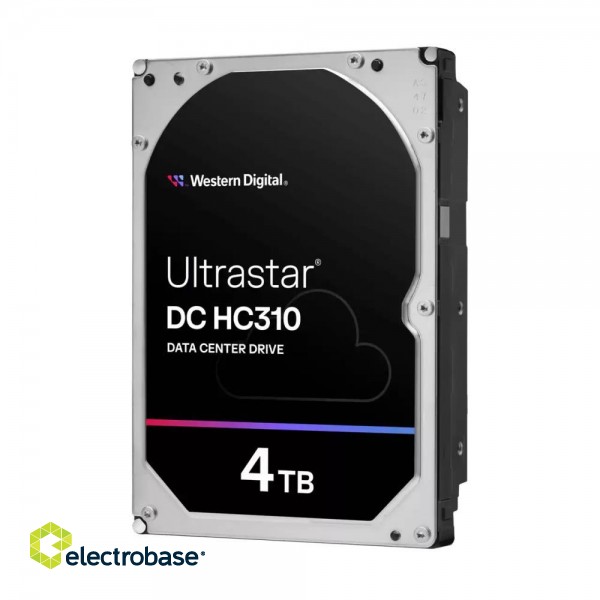 HDD|WESTERN DIGITAL ULTRASTAR|Ultrastar DC HC310|HUS726T4TALA6L4|4TB|SATA 3.0|256 MB|7200 rpm|3,5"|0B35950 image 1