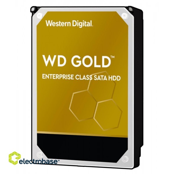 HDD|WESTERN DIGITAL|Gold|10TB|SATA 3.0|256 MB|7200 rpm|3,5"|WD102KRYZ