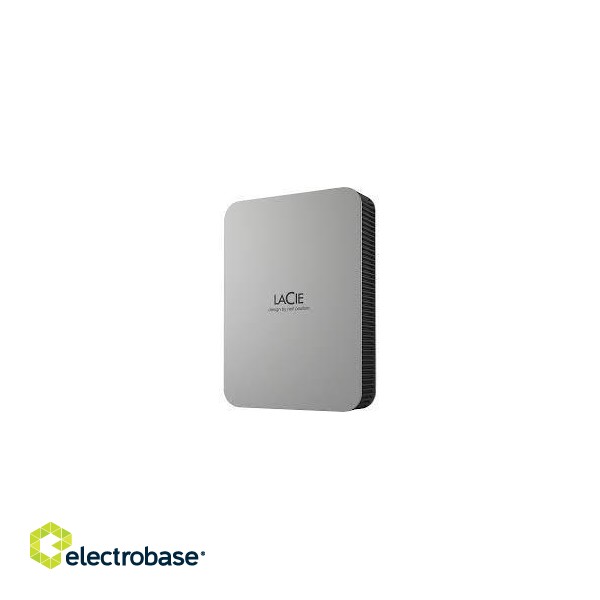 External HDD|LACIE|Mobile Drive Secure|STLR4000400|4TB|USB-C|USB 3.2|Colour Space Gray|STLR4000400 фото 1