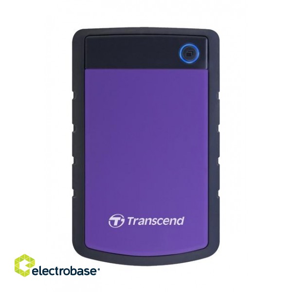External HDD|TRANSCEND|StoreJet|2TB|USB 3.0|Colour Purple|TS2TSJ25H3P фото 4
