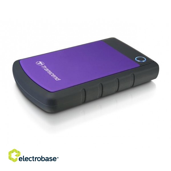 External HDD|TRANSCEND|StoreJet|2TB|USB 3.0|Colour Purple|TS2TSJ25H3P фото 5