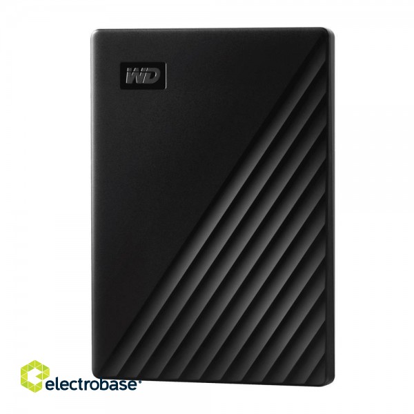 External HDD|WESTERN DIGITAL|My Passport|1TB|USB 2.0|USB 3.0|USB 3.2|Colour Black|WDBYVG0010BBK-WESN фото 1