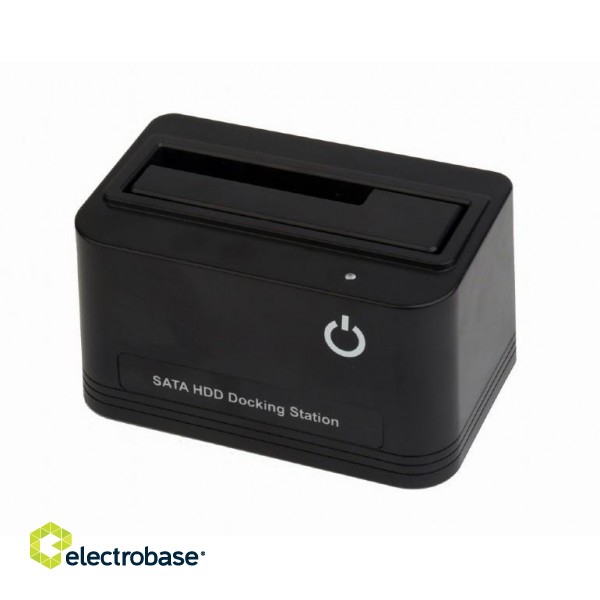 HDD ACC DOCK STATION USB2 2.5"/3.5" SATA HD32-U2S-5 GEMBIRD image 1