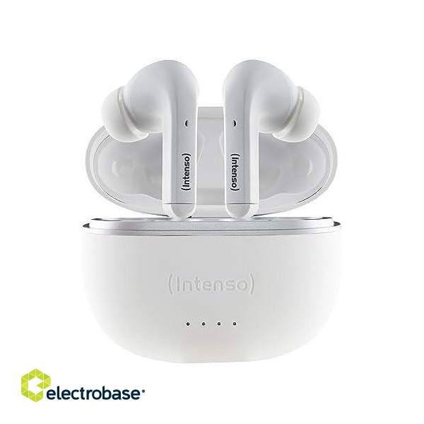 HEADSET BUDS T302A/WHITE 3720302 INTENSO фото 1
