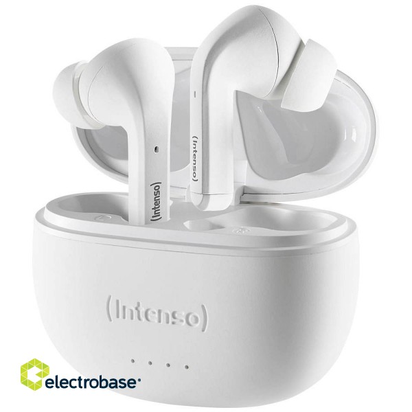 HEADSET BUDS T302A/WHITE 3720302 INTENSO фото 2