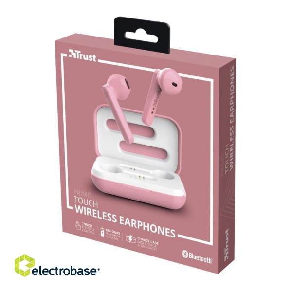 HEADSET PRIMO TOUCH BLUETOOTH/PINK 23782 TRUST image 8