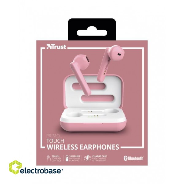 HEADSET PRIMO TOUCH BLUETOOTH/PINK 23782 TRUST image 9