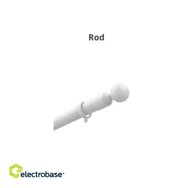 SMART HOME CURTAIN/ROD 2 WHITE W0701600 SWITCHBOT image 2