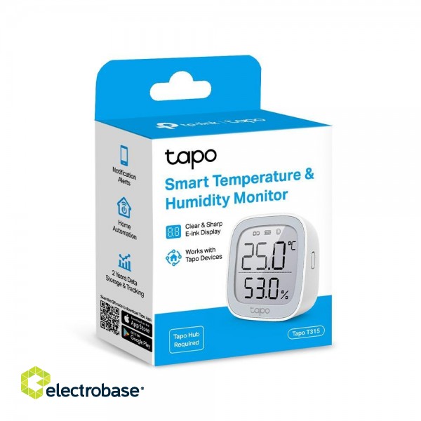 SMART HOME TEMPERATURE&HUMIDIT/SENSOR TAPO T315 TP-LINK image 2