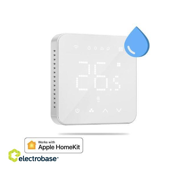 SMART HOME WI-FI THERMOSTAT/BOILER/WATER MTS200BHK MEROSS image 1