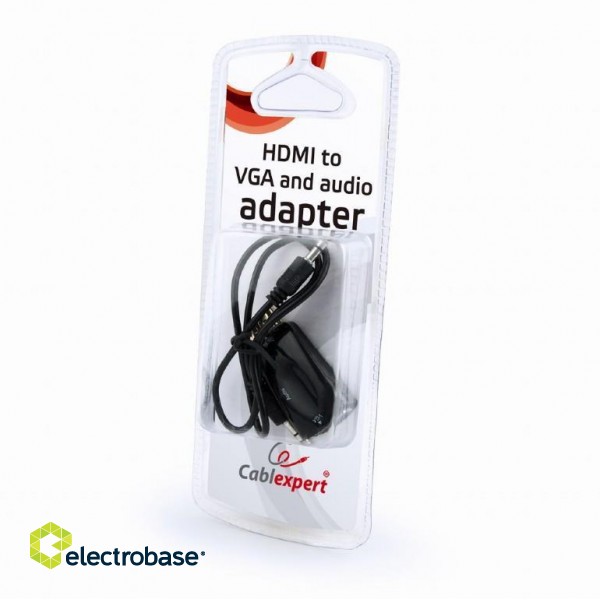 I/O ADAPTER HDMI TO VGA/BLIST AB-HDMI-VGA-02 GEMBIRD paveikslėlis 3