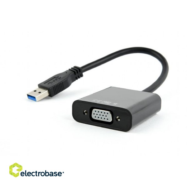 I/O ADAPTER USB3 TO VGA/BLIST AB-U3M-VGAF-01 GEMBIRD image 1