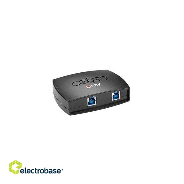 VIDEO SWITCH USB3 2PORT/43141 LINDY фото 1