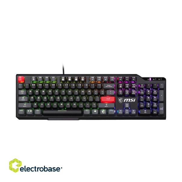 KEYBOARD GAMING BLACK ENG/VIGOR GK41 DUSK LR US MSI image 1