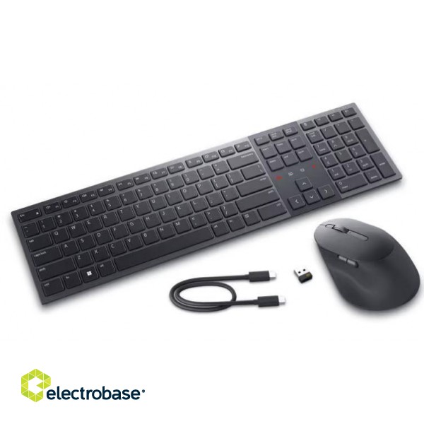 KEYBOARD +MOUSE WRL KM900/ENG 580-BBCZ DELL image 3