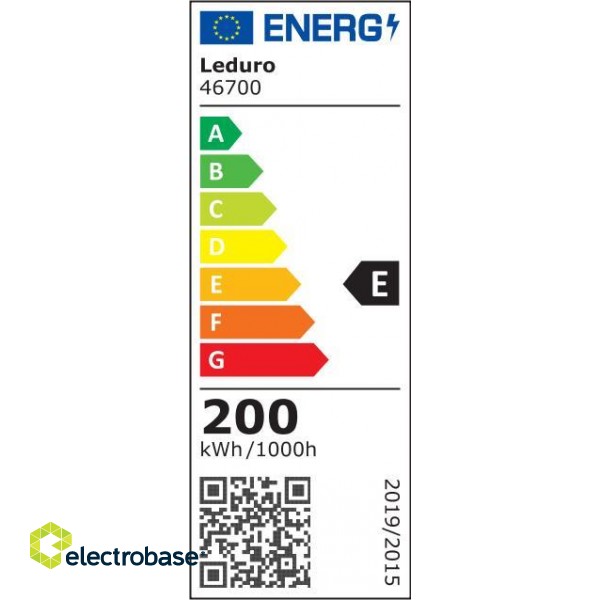 Lamp|LEDURO|Power consumption 200 Watts|Luminous flux 24000 Lumen|4500 K|AC 85-265V|Beam angle 100 degrees|46700 image 2