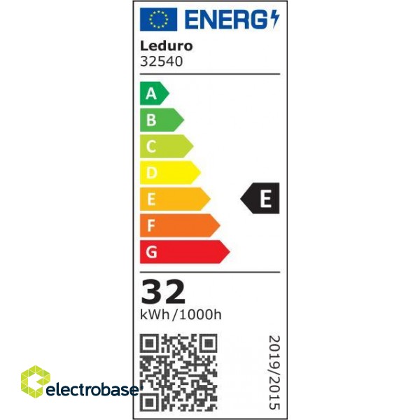 Lamp|LEDURO|Power consumption 32 Watts|Luminous flux 3600 Lumen|4000 K|220-240V|Beam angle 180 degrees|32540 image 2