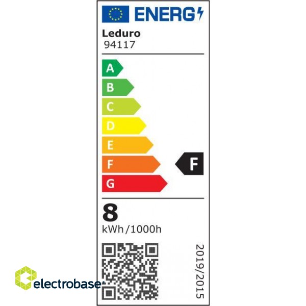 Lamp|LEDURO|Power consumption 8 Watts|Luminous flux 600 Lumen|3000 K|220-240V|94117 фото 2