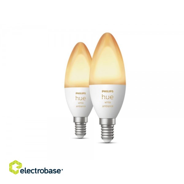 Smart Light Bulb|PHILIPS|Power consumption 4 Watts|Luminous flux 470 Lumen|6500 K|220V-240V|Bluetooth|929002294404 paveikslėlis 1
