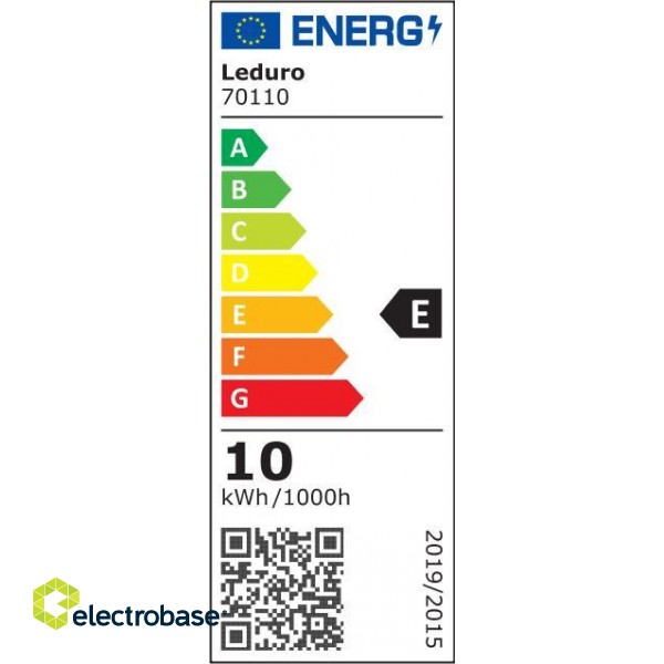 Light Bulb|LEDURO|Power consumption 10 Watts|Luminous flux 1200 Lumen|3000 K|220-240V|Beam angle 300 degrees|70110 фото 2