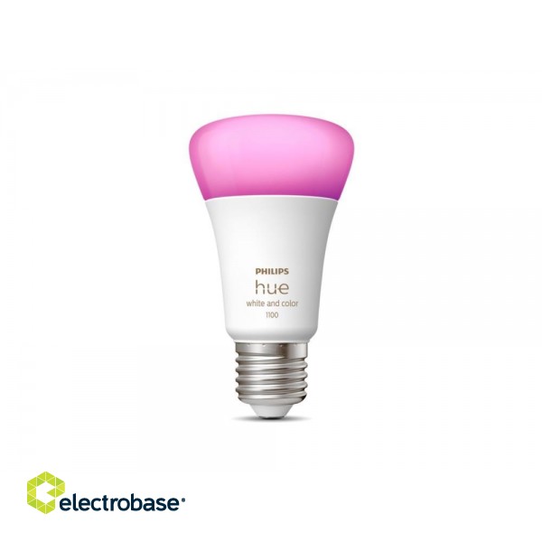 Smart Light Bulb|PHILIPS|Power consumption 9 Watts|Luminous flux 1100 Lumen|6500 K|220V-240V|929002468801 image 1