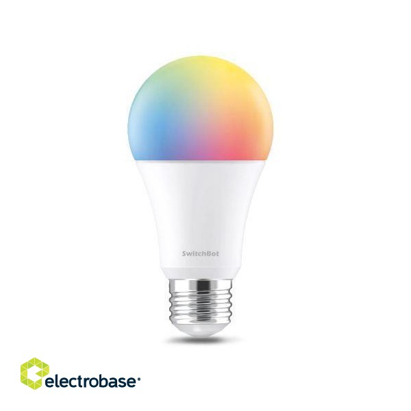 Smart Light Bulb|SWITCHBOT|Power consumption 10 Watts|6500 K|Bluetooth|-15 ?~ 40 ?|W1401400 paveikslėlis 1