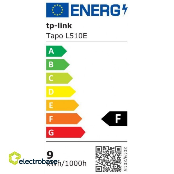 Smart Light Bulb|TP-LINK|Power consumption 8.7 Watts|Luminous flux 806 Lumen|2700 K|220-240 V|Beam angle 220 degrees|TAPOL510E фото 2