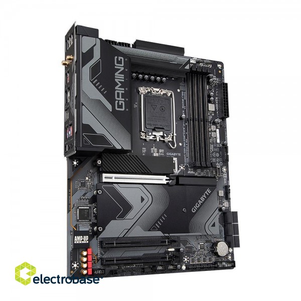 Mainboard|GIGABYTE|Intel Z790|LGA1700|ATX|Memory DDR5|Memory slots 4|1xPCI-Express 4.0 16x|1xPCI-Express 5.0 16x|4xM.2|1xHDMI|1xDisplayPort|4xUSB 2.0|5xUSB 3.2|1xUSB-C|1xOptical S/PDIF|1xRJ45|2xAudio port|Z790GAMINGXAX1.1 image 2